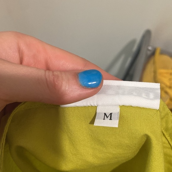 Bryn Walker Ruffled Bell Sleeve Shift, L - Picture 6 of 6